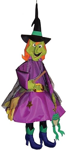 In the Breeze - Escultura indicadora de viento estilo retro para Remolque, 40 pulgadas - Decoración colgante vintage, escena de camping