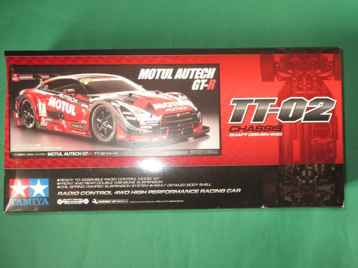 タミヤ 1/10RC ? MOTUL AUTECH GT-R TT-02シャーシ