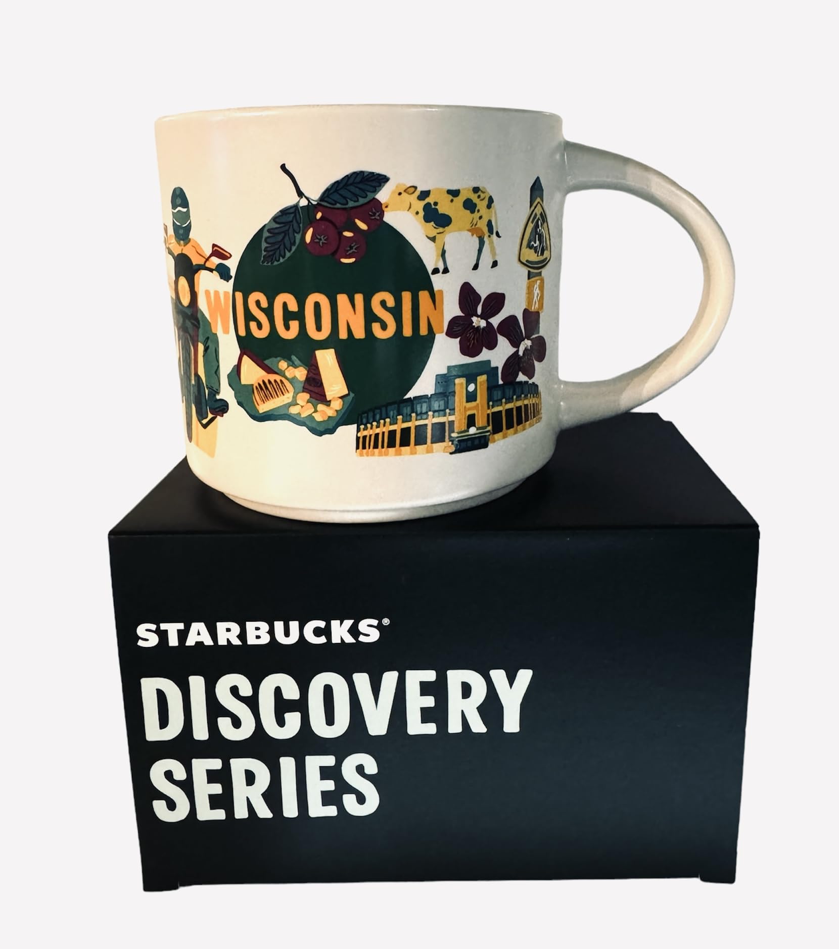 Starbucks WISCONSIN Discovery Series Coffee Mug 14 Ounce