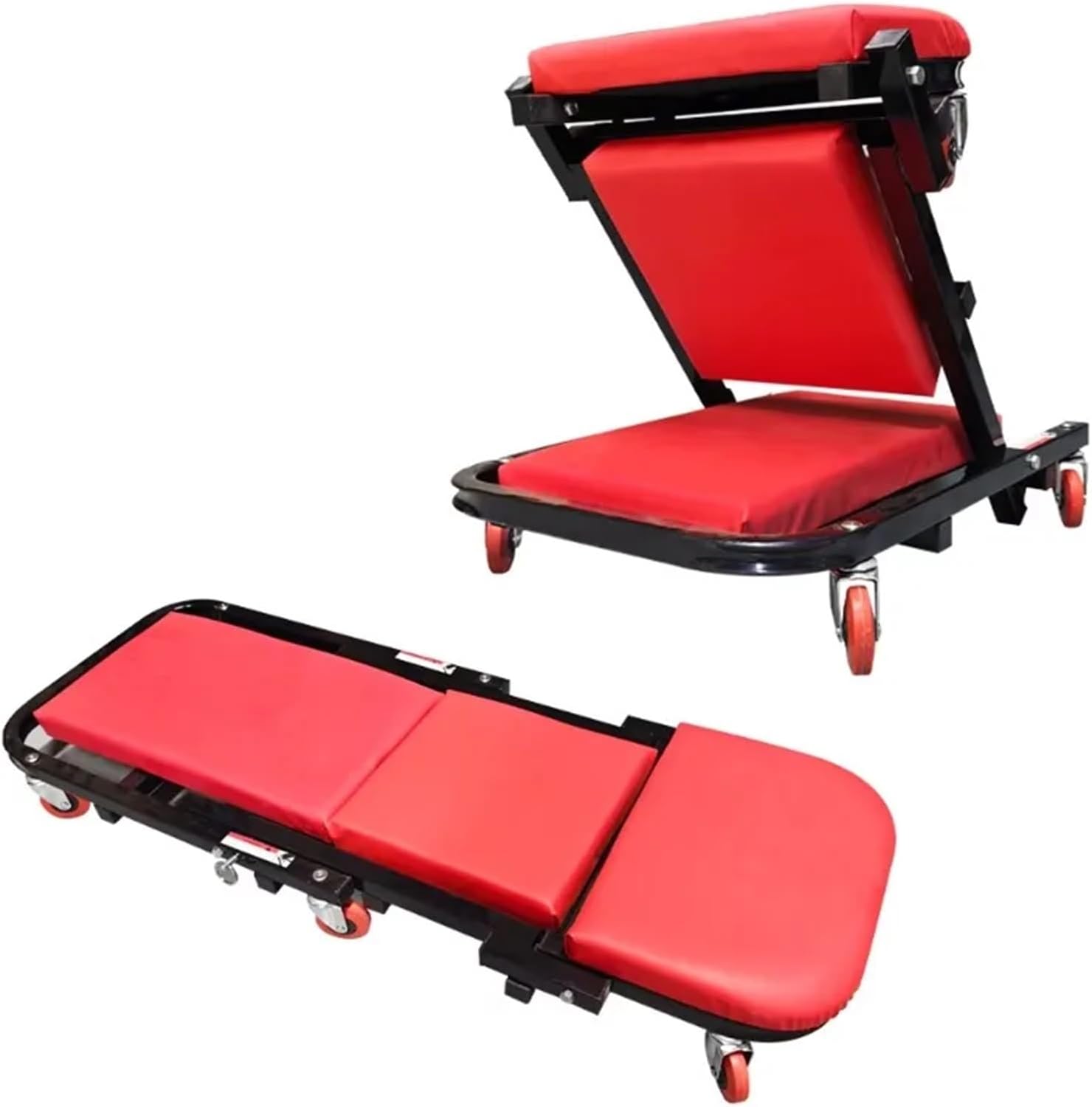 Garage Shop Creepers Adjustable Car Crawler Garage Workshop Foldable Seat