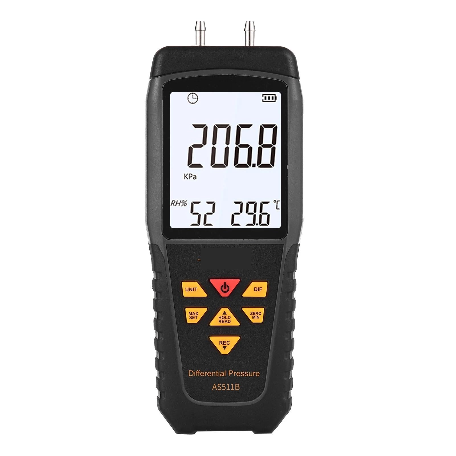 SMART Sensor AS511 Digitale Druckmessräte Manometer Luftdruckmessrät Differenzdruckmessrät for Erdgas Breites Anwendungsgebiet(AS511)