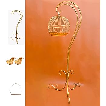Amazon | Puhang 鳥かご 鳥かごスタンド セット 鳥ケージ 鳥
