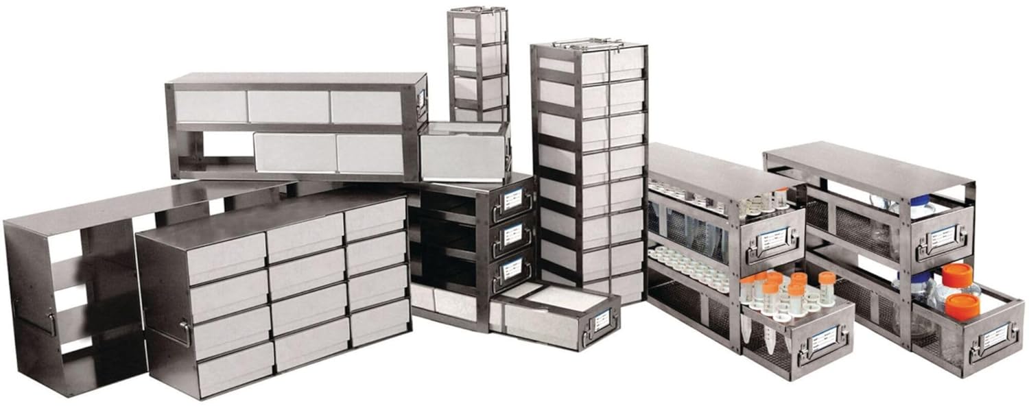 Argos Technologies RF34375A Upright Freezer Rack for 3.75" Box, 3X4/12 Box, 16 5/16" Length, 16 1/8" Height, 5.5" Width