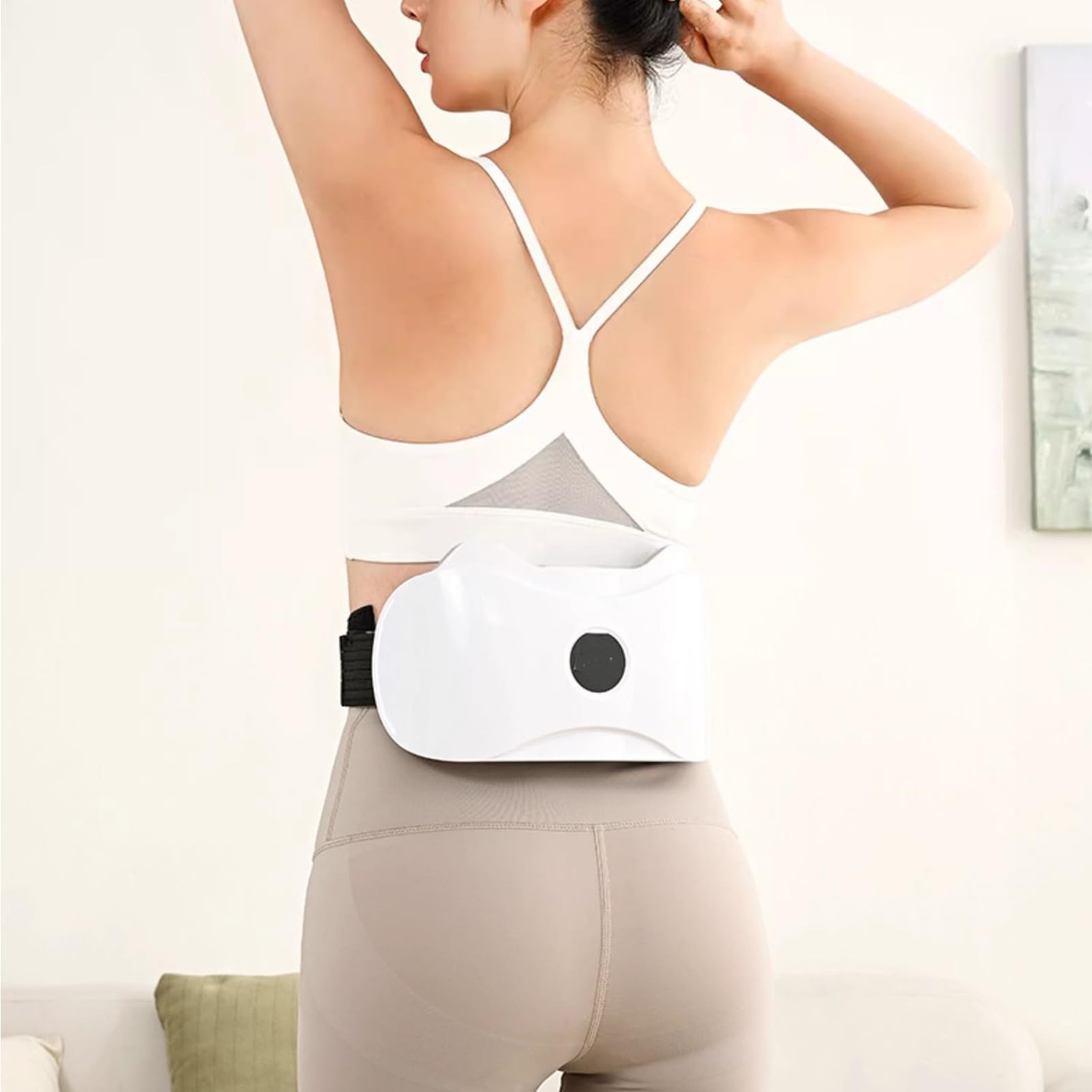 Elektrisches drahtloses Bauchmassagegerät - Bauch -Cellulite -Massage zum Abflachten | Muskelreliever -Vibrations -Übungswerkzeug | -Mode schlampe Massagebast