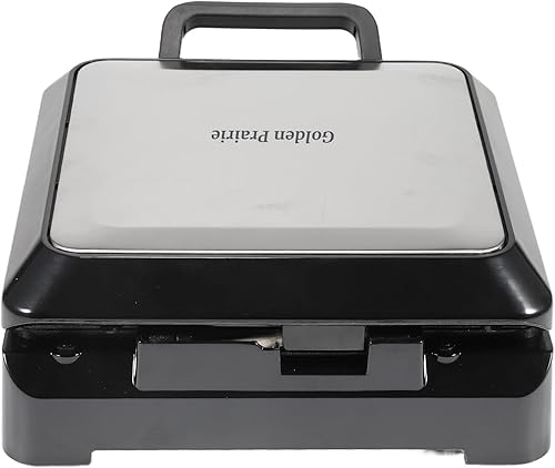 Miniatura 7 de Golden Prairie - Máquina de gofres belga extra profunda de 1300 W, 4 rebanadas de acero inoxidable, gofres esponjosos de 1 pulgada de grosor,