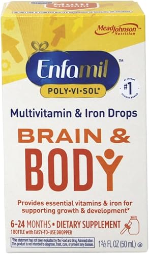 Miniatura 7 de Enfamil Poly-Vi-Sol Suplemento Multivitamínico Gotas con Hierro 17fl oz paquete de 6