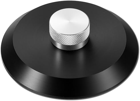 Nobsound Disc Stabilizer Record Weight Turntable LP Vinyl Clamp Vibration Damper POM