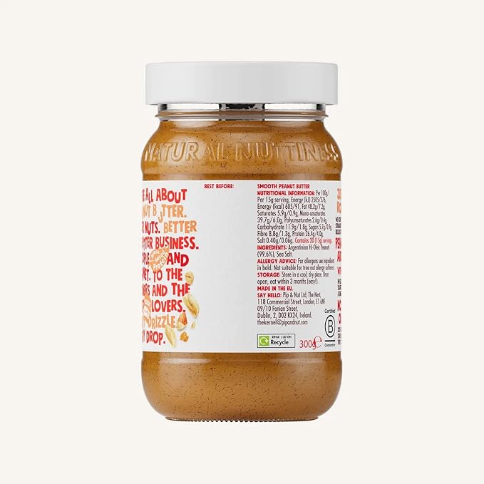 Mantequilla de Maní Suave PIP & NUT, 300 g miniatura 4