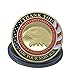 Honoring All Who Served Military Appreciation Challenge Coin Veteran Day Thank You for Your Service Gold Plated Coins