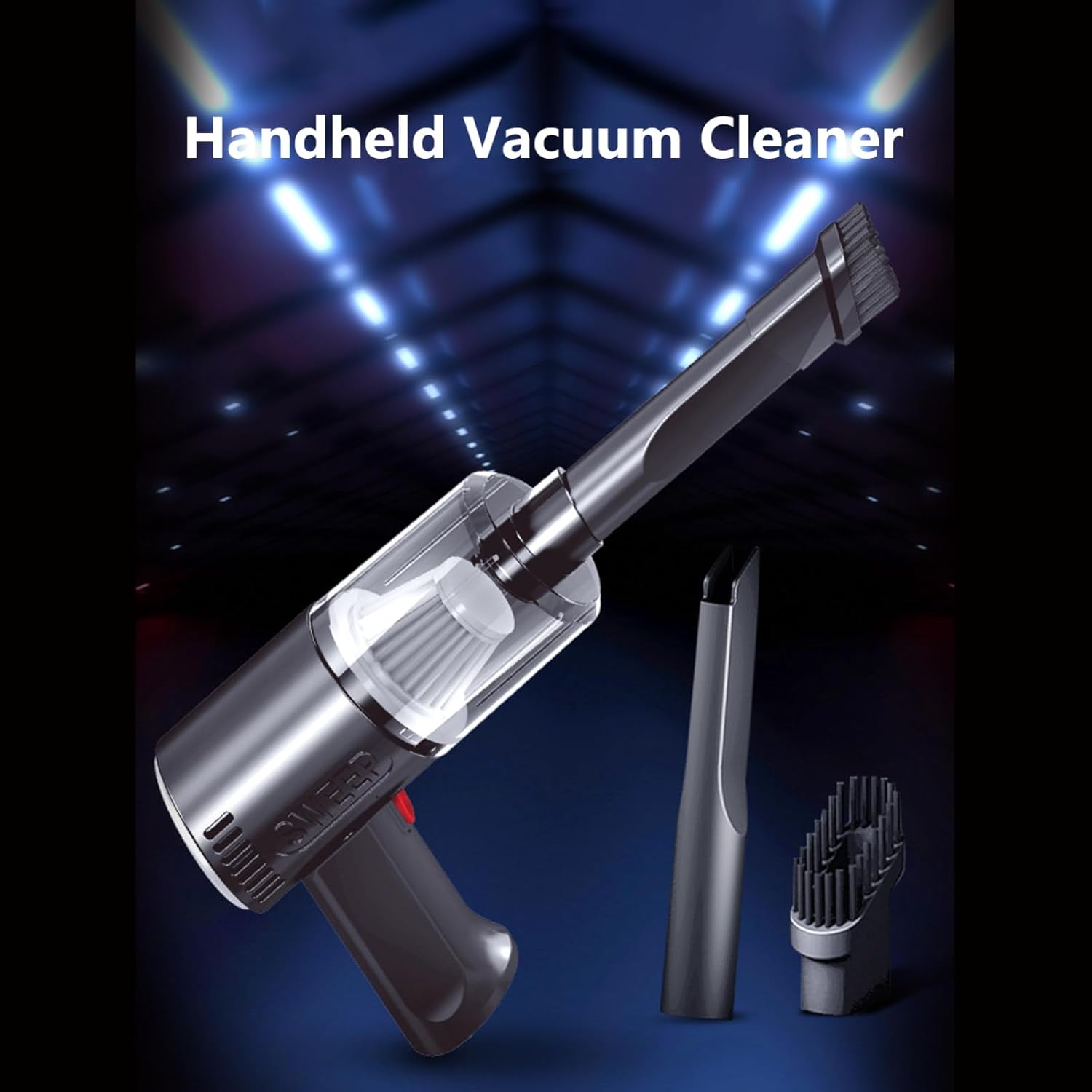 Handheld Vacuum Cleaner with accessories