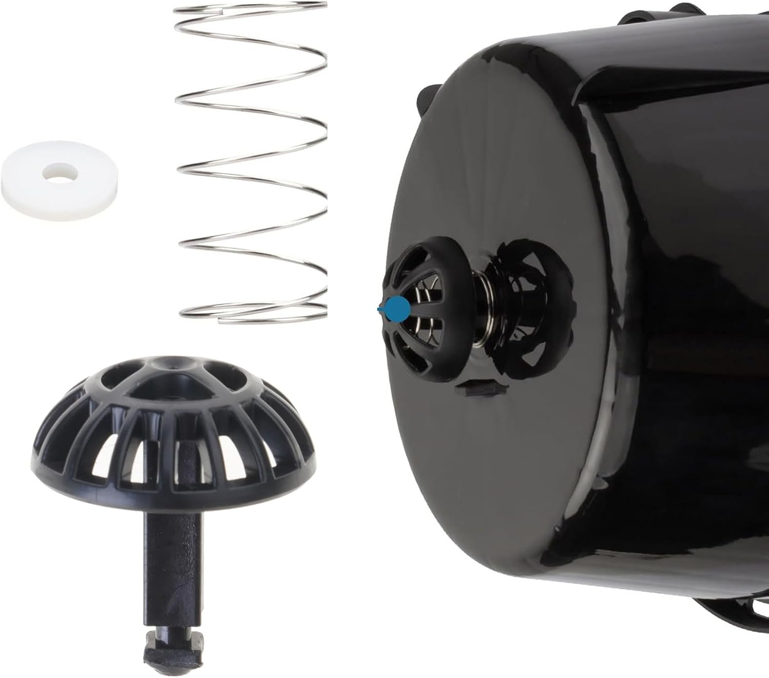 2 Pack Coffee Brew Basket Spring Loaded Stopper Kits Machine, Accessory Part Suitable for Various Models Maker Part
