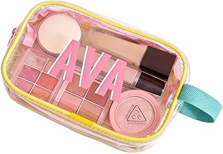 OJBK Personalized Clear Cosmetic Bag for Wome...