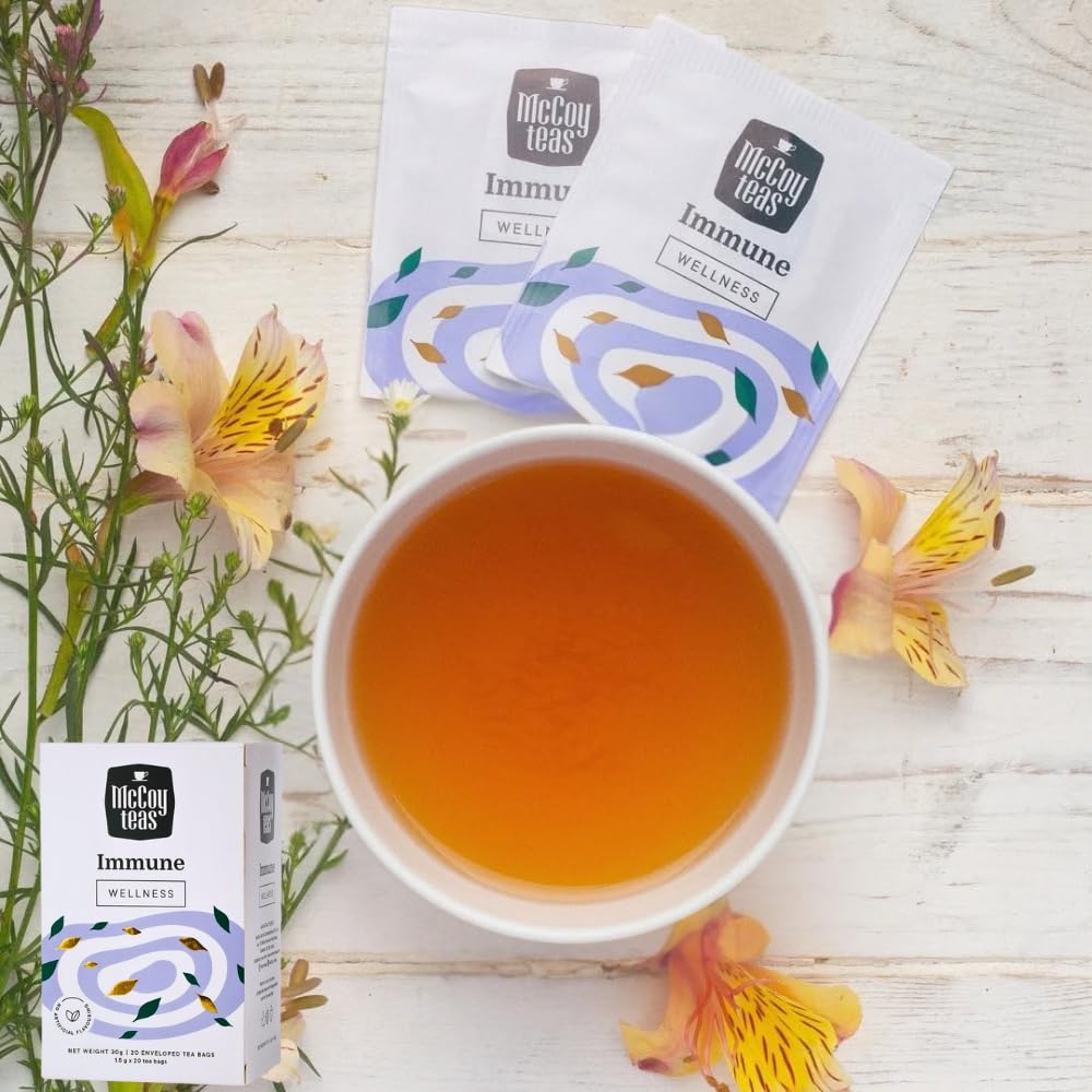 Amazon.com : McCoy Teas Immune Wellness Tea Herbal Blend