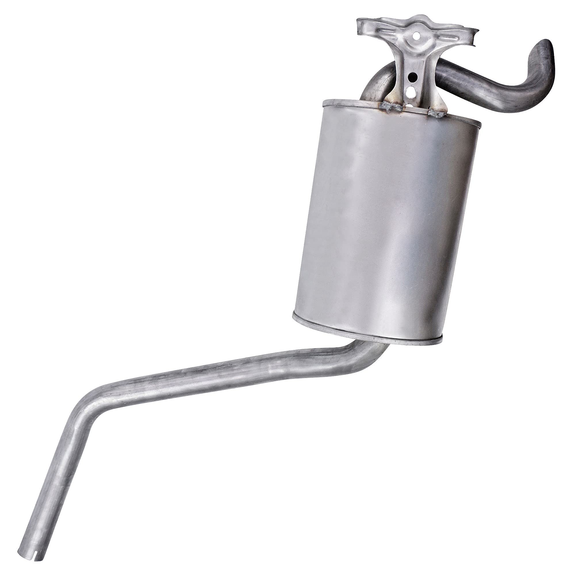ATEC Germany Set di silenziatori di scarico 1x Silenziatore posteriore, con
