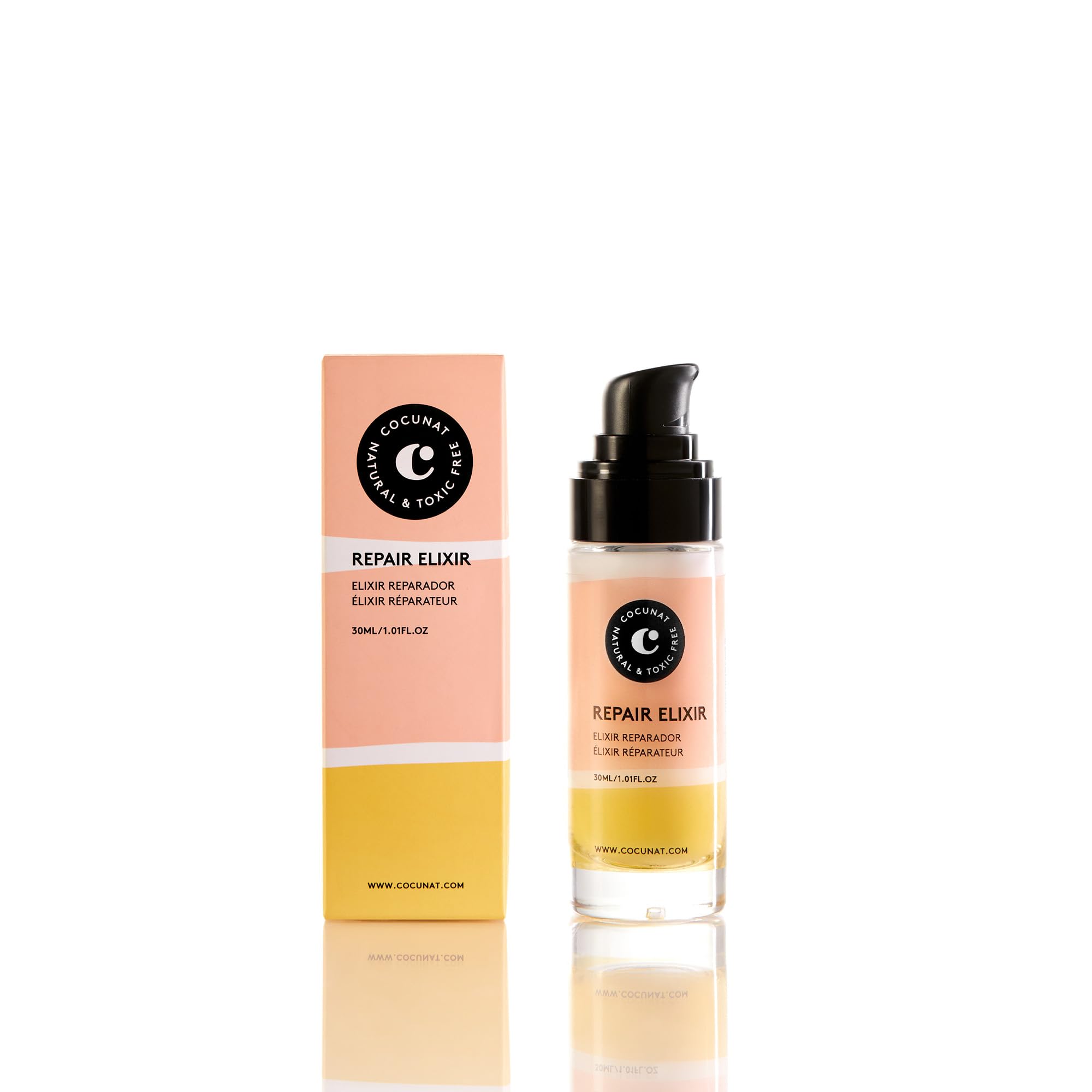 COCUNAT - Elixir Reparador - Serum Facial - Rejuvenecedor y Reafirmante - Ácido Hialurónico - Todo Tipo de Pieles - Textura Ligera y de Rápida Absorción - 30ml 2 61SAKfuWDiL