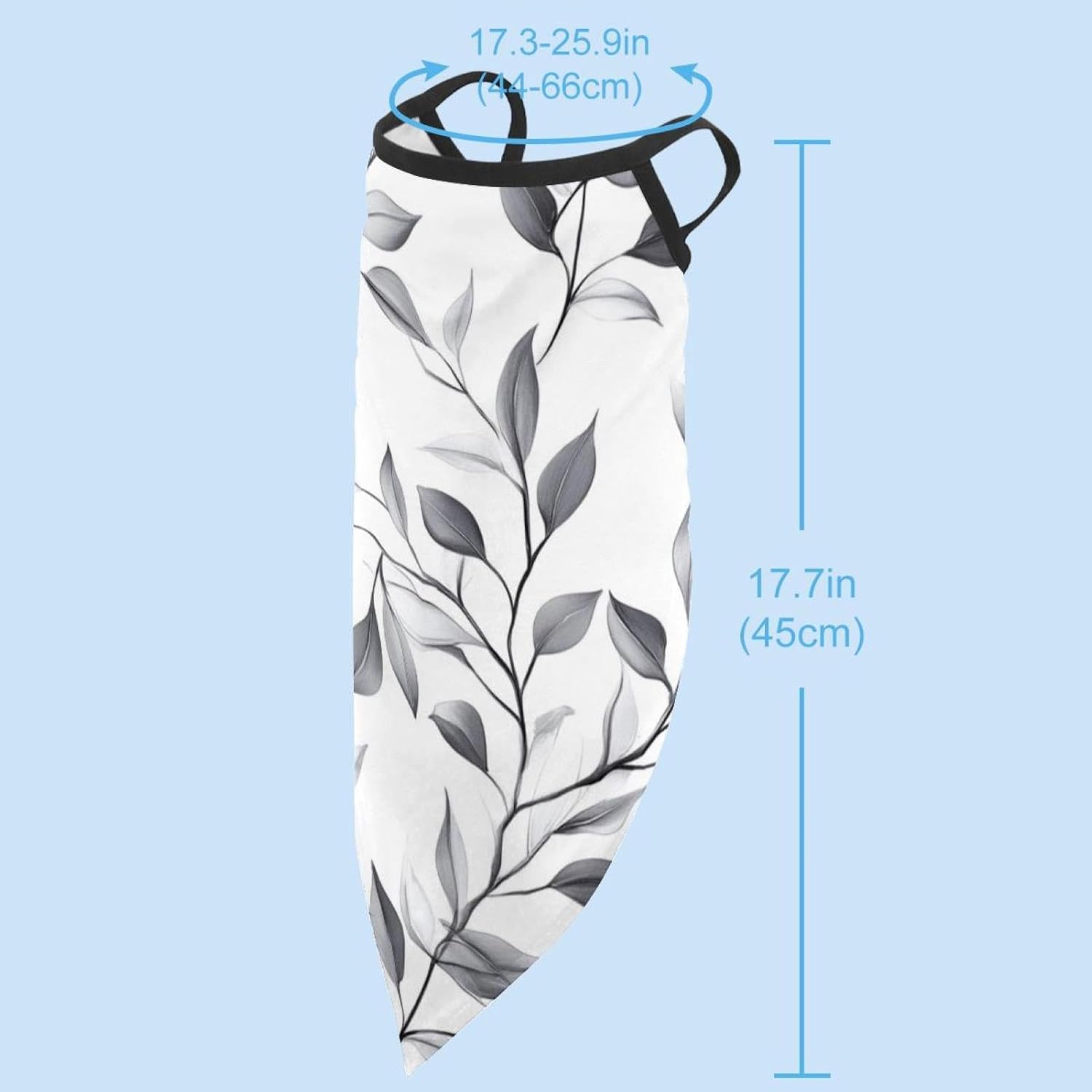 4 Pieces Floral Flower Red Roses UV Protector Scarf, Summer Cooling Neck Gaiter for Men/Women