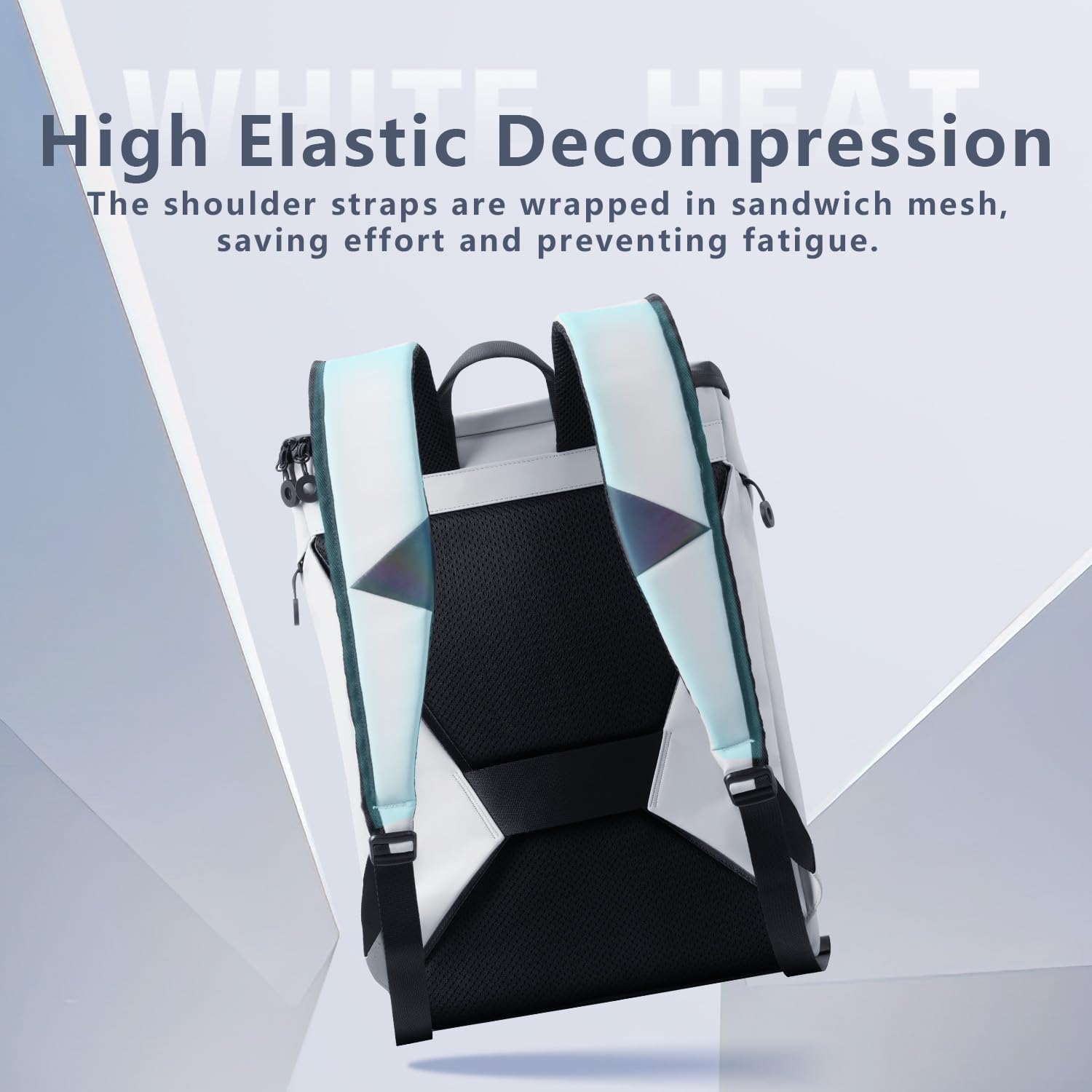 Thunderobot Incandescence Plus Laptop Backpack, 17.3 Inch Gaming & Business Anti-Wear Travel bag, Lightweight and Water-Resistant, Extra Large Capacity with Hidden Water Bottle Bag - Image 4