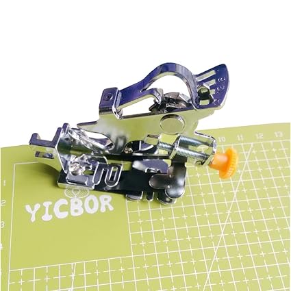 YICBOR Ruffer Foot Sewing Machine Presser Foot Compatible with All Low Shank Singer Brother Juki Janome (55705Y)