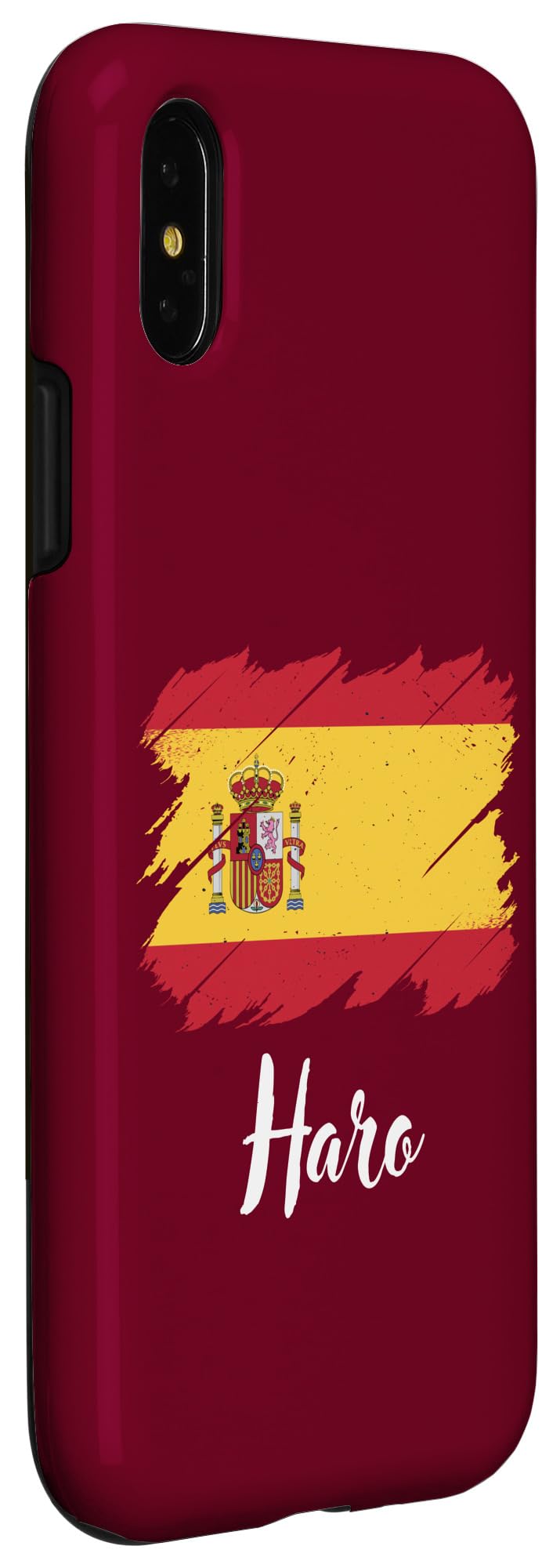 Haro Spain, Spanish Flag, Haro Case for iPhone X/XS - Image 3