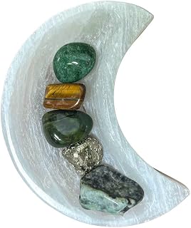 Wealth and Abundance Crystal Kit, Manifestation Crystal Set, Money Stones, Abundance Crystal Set, Crystals for Success (Crystals with Candle)