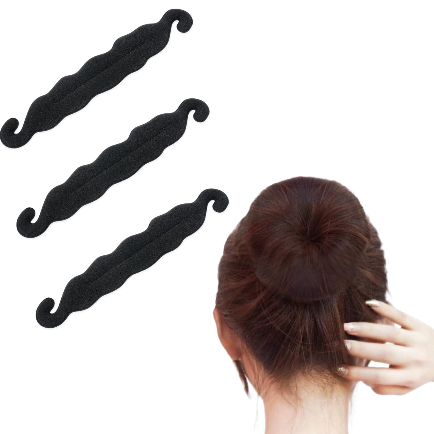 Amazon | [Anonyth] お団子ヘアメーカー 3個入り おだんごヘア