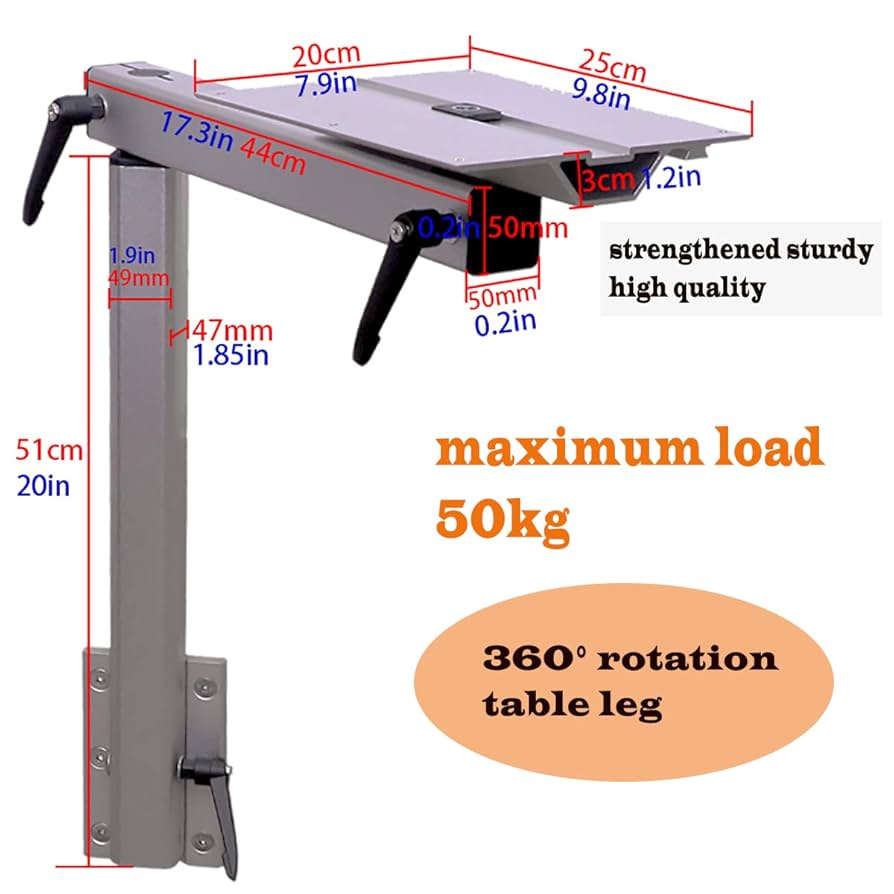 ヴィンテージ　アルミ脚　回転テーブル Amazon.co.jp: TANFEI 改良版 高耐久 多機能 回転テーブル脚 RV
