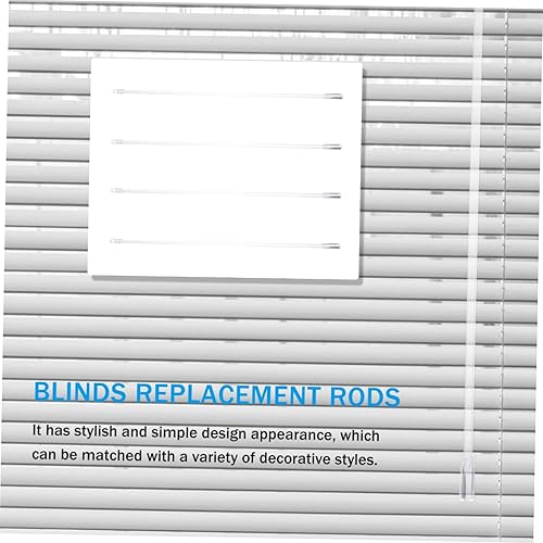 Miniatura 6 de Housoutil Varita inclinable para ventana, repuesto de 4 piezas, 17 pulgadas, kit de mango de plástico