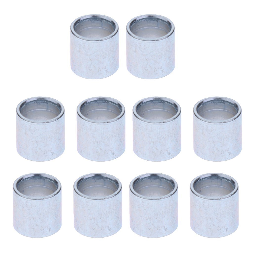 50 Distanziali Metallici Per Ruote Pattini A Rotelle, Diametro Interno 8 Mm, Antiusura E Proteggi Cuscinetti