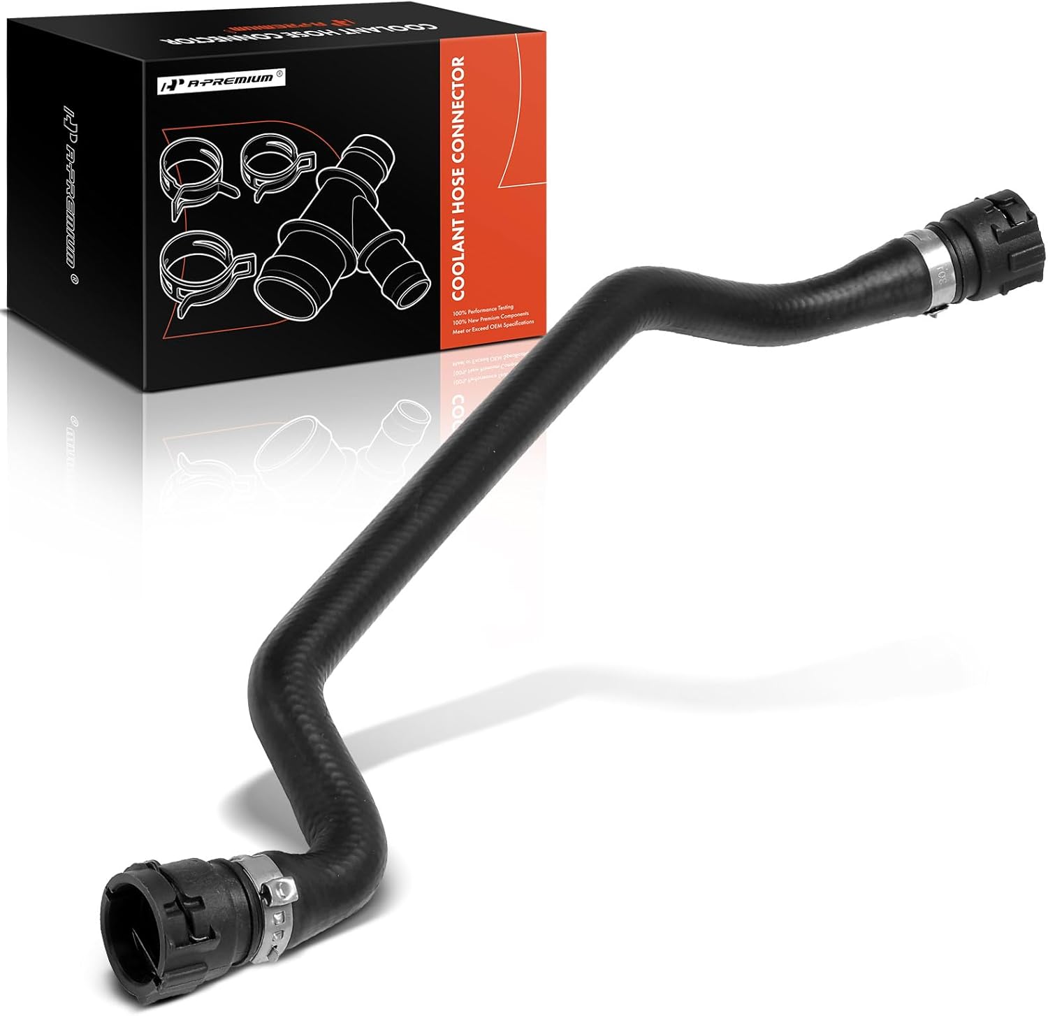 A-Premium Expansion Tank Outlet Radiator Coolant Hose Compatible with BMW E83 Series X3 2004 2005 2006, 2.5L 3.0L