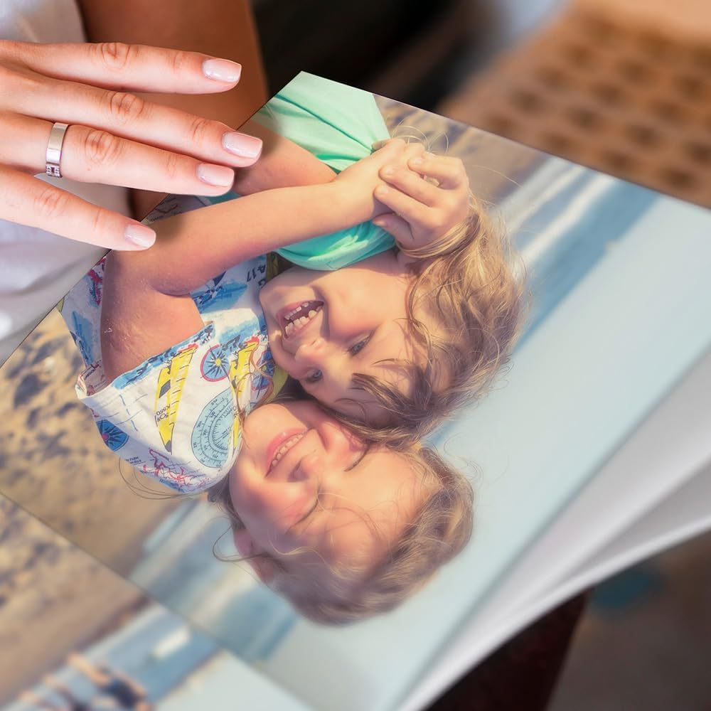 Custom 12x12 Inch Hardcover Layflat Photo Book, Personalized Photo Album with Your Own Pictures (40 Pages)