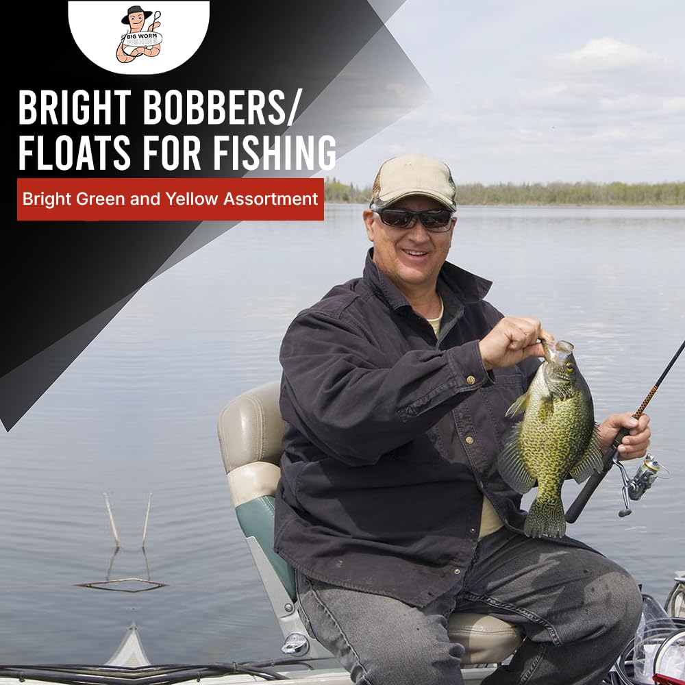 Bobbers for Fishing/Bright Floats - Trout, Crappie, Walleye, Panfish