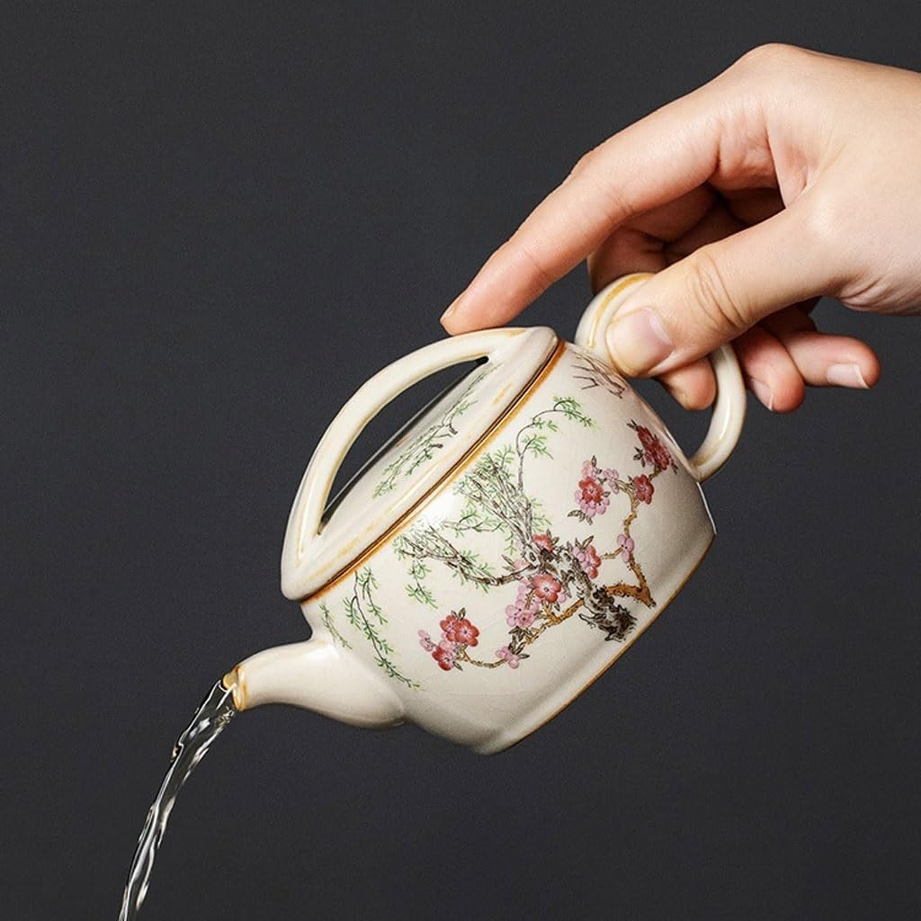 Ceramic Teapot Creative Household Ceramic Single Pot Chinese Kung Fu Tea Set Teapot Tea Brewer Tea Pot Ceramic