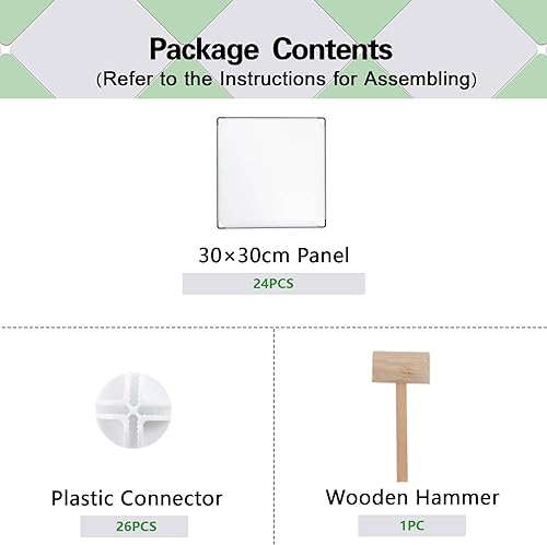 Miniatura 9 de C&AHOME Organizador de almacenamiento de 6 cubos, estantes de cubos de almacenamiento apilables, estantería portátil, organizador de armario de