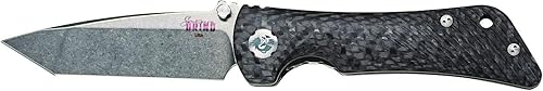 Southern Grind Cuchillo plegable Spider Monkey Tanto con mango de fibra de carbono