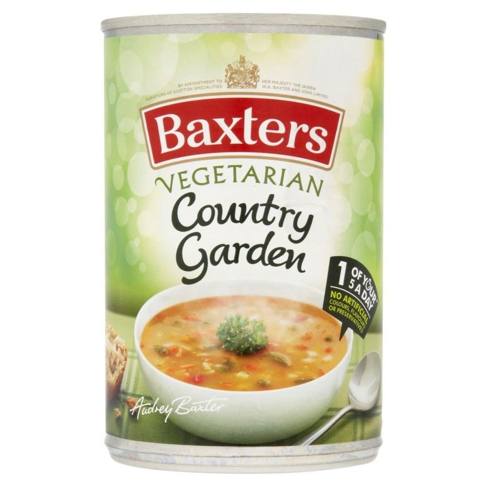 Baxters Sopa Vegetariana Jardín Del País (400g) (Paquete de 6)