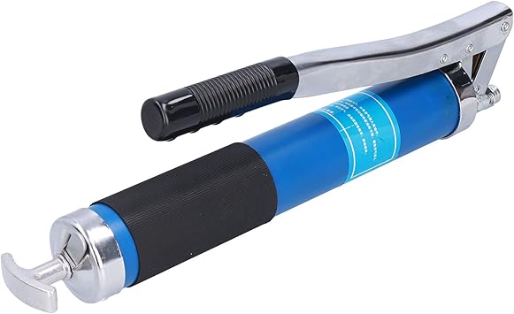 Review Grease, Wear‑Resistant Double Piston Grip Guns Hand Operated Tools 600cc 12000PSI for Car Owner for Road Roller for Lawn Mower Review Grease, Wear‑Resistant Double Piston Grip Guns Hand Operated Tools 600cc 12000PSI for Car Owner for Road Roller for Lawn Mower