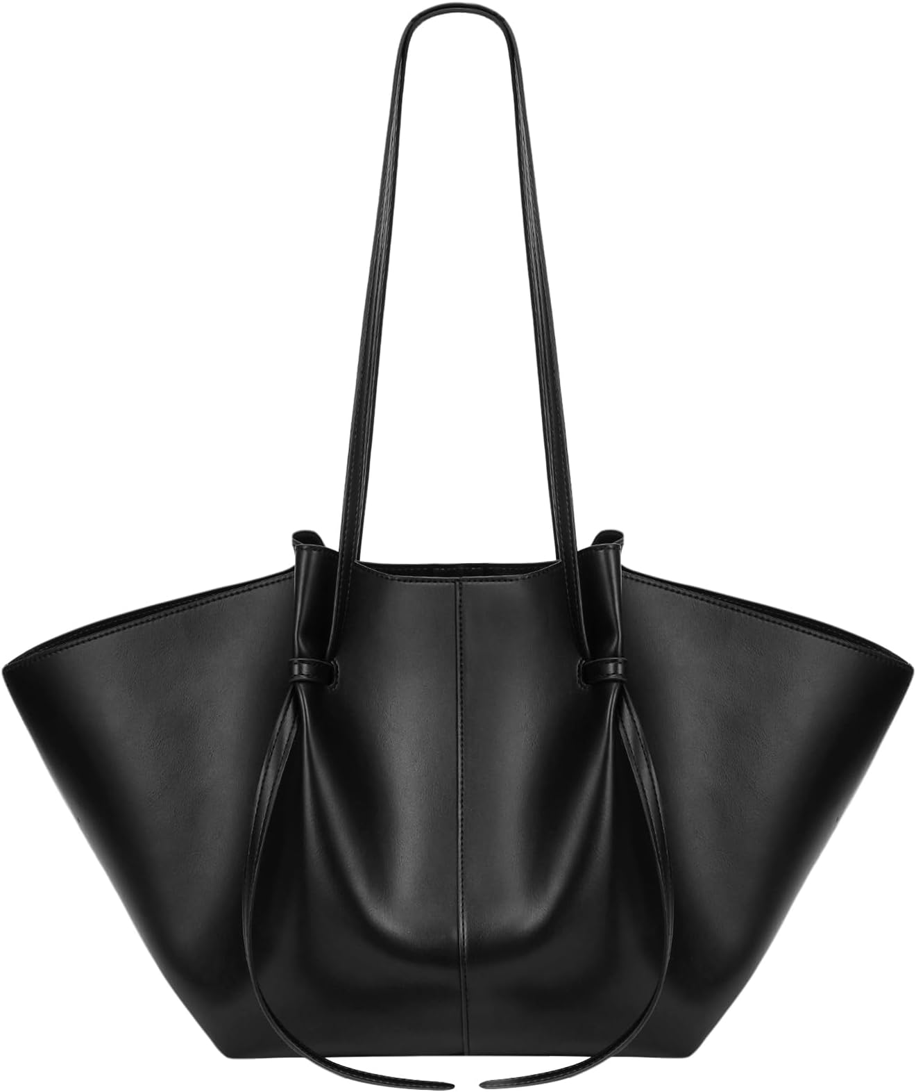 YFGBCX Tote Bag Smooth Leather Work Bag for Women Trendy Top Handle Bag Luxury Hobo Handbag with Adjustable Strap