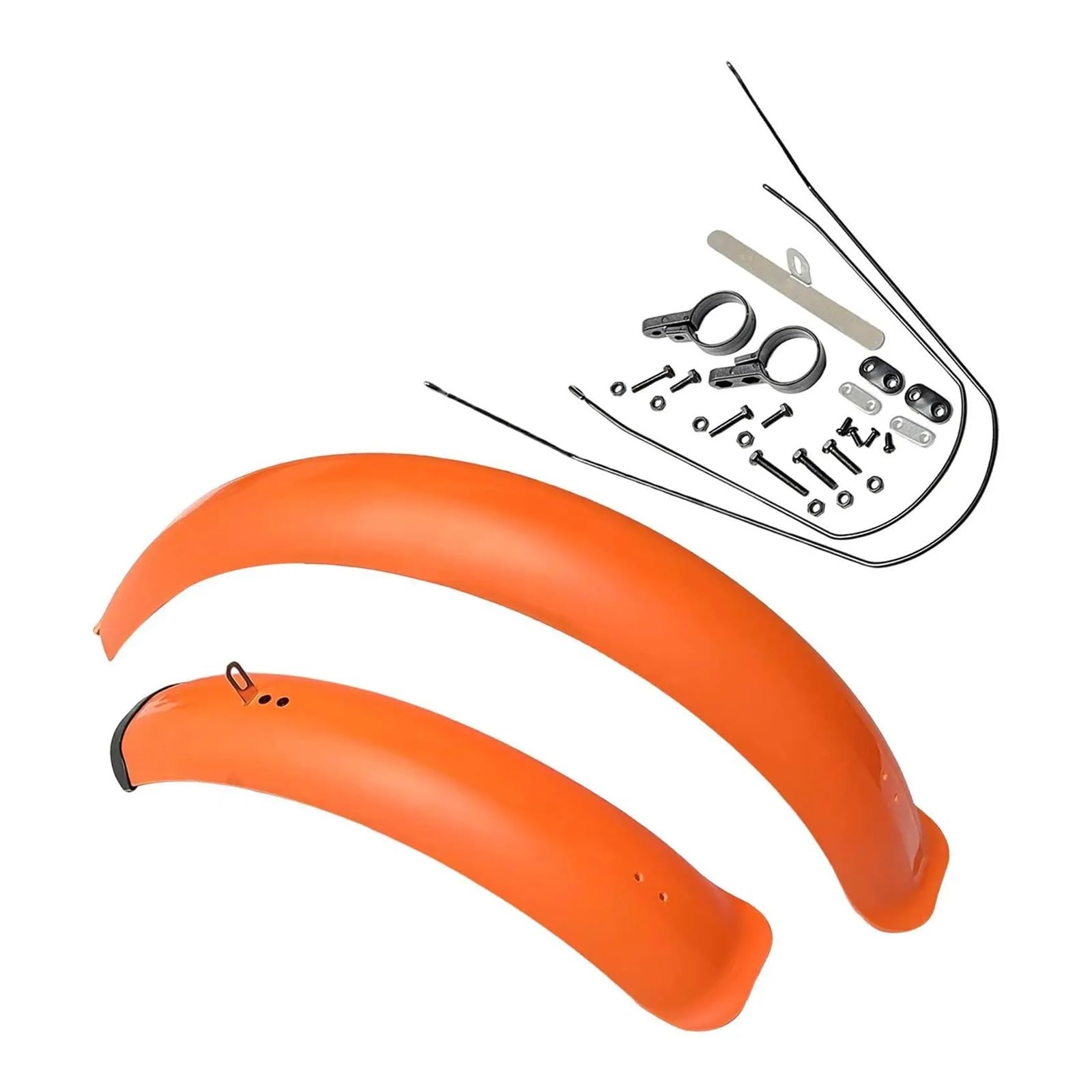 Fahrrad Schutzblech Fahrradkotflügel Fat Tire Mud Guards Fender Set 26/20" x4.0 Kotflügel for Zusammenklappen von Schnee E-Bike Fahrrad Fahrradteile
