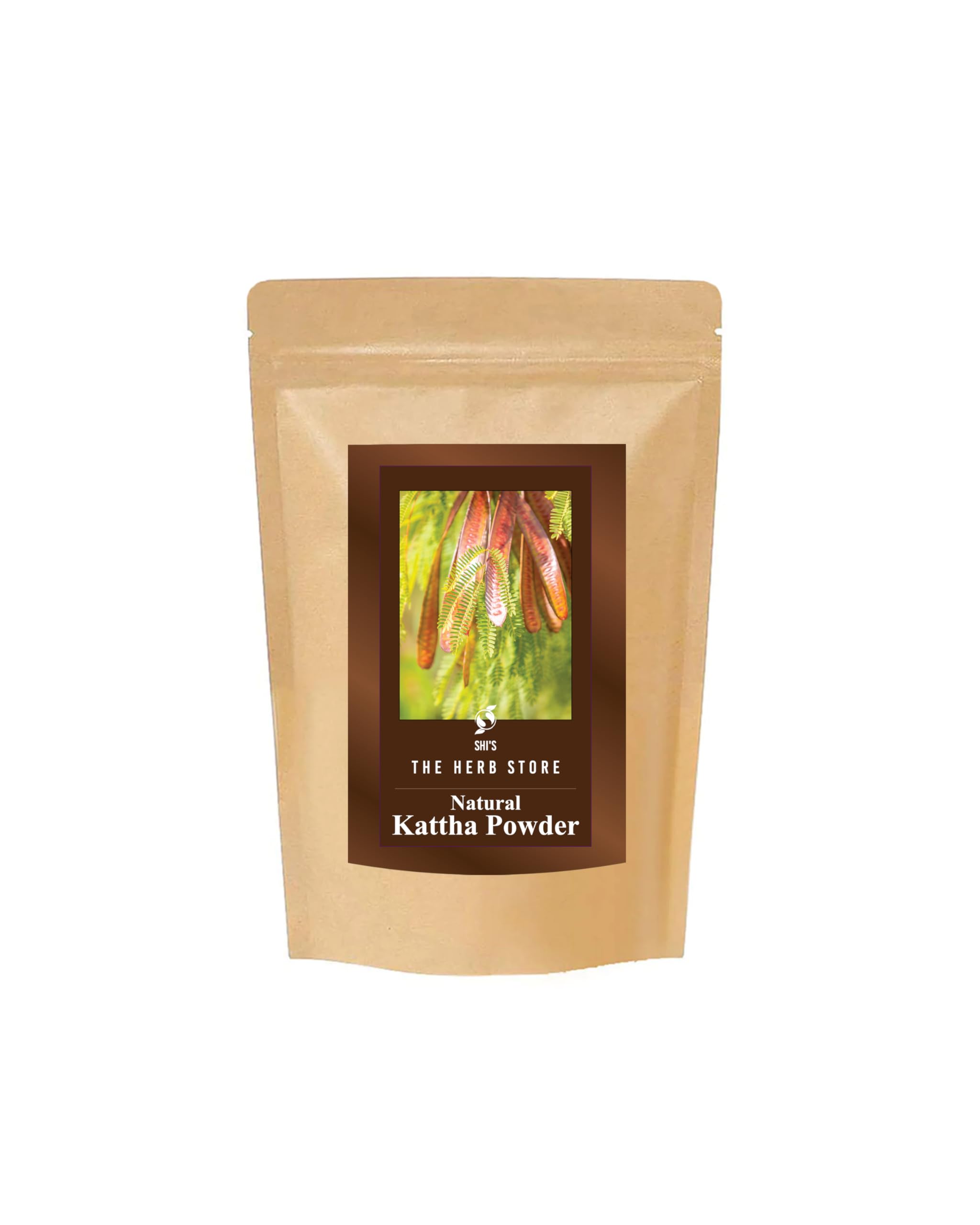 SHI'S THE HERB STORE "Pure Kattha (Catechu) Powder - Natural Hair Strengthening and Scalp Soother"|100gm|-image-40