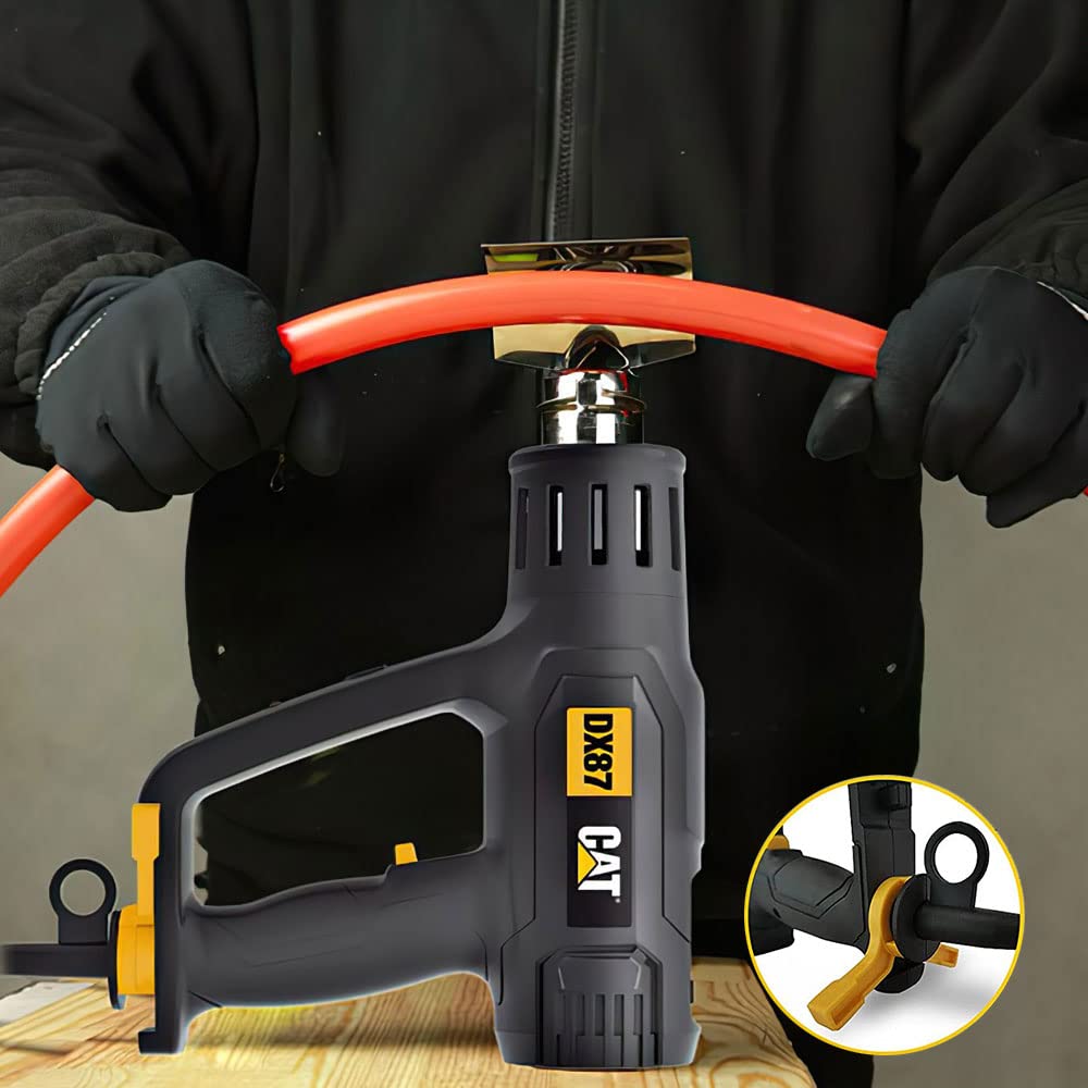 CAT DX87 2000Watt Digital Anzeige Profi Heißluftpistole + 5 Stück Zubehör