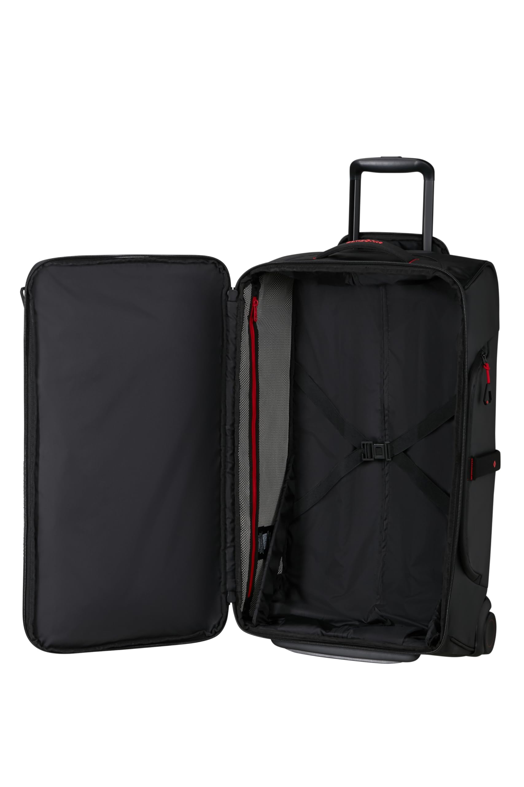 Samsonite Paradiver Light - Reisetasche mit Rollen (67 cm), Medium, Wasserabweisend, Leicht, 74.5 L, Schwarz (Black)