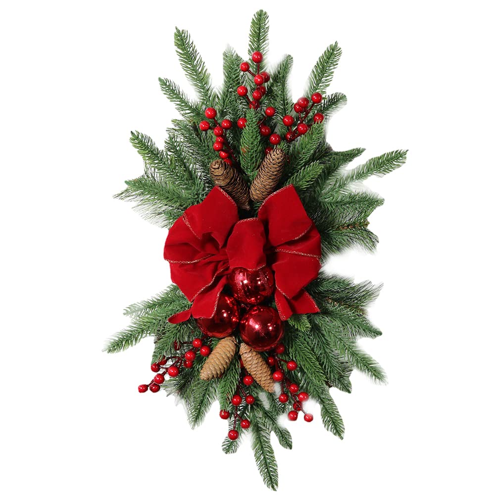 Couronne de Noël pour votre décoration intérieure et accueil chaleureux