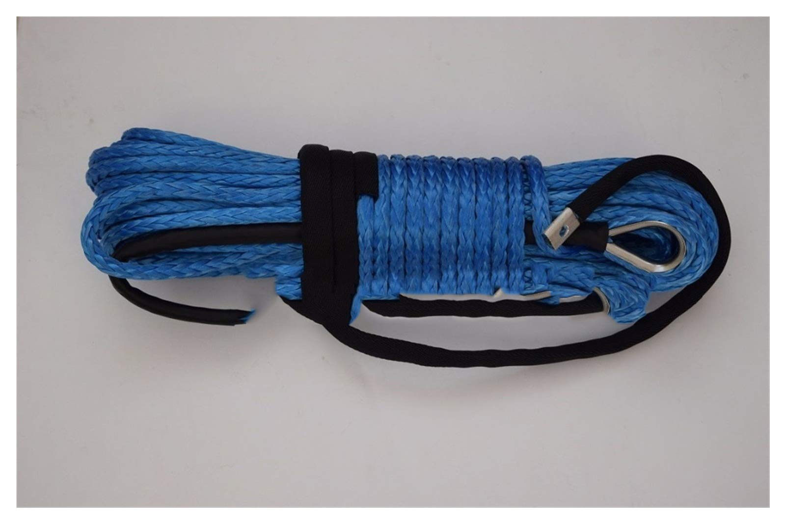 Winch Rope, Blue 10mm*30m Off Road Rope,ATV Winch Cable,Synthetic,Plasma 10mm,Boat
