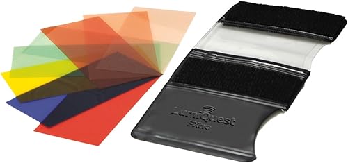 Miniatura 2 de Lumiquest Kit de iluminación de 9 piezas de gel estrobista SoftBox LQ-132 con paquete UltraStrap - Cuenta con modificador de luz, reductor de sombra