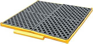 UltraTech 1362 Polyethylene P4 Flexible 4-Drum Ultra-Spill Deck Bladder System, 6000 lbs Capacity, 106