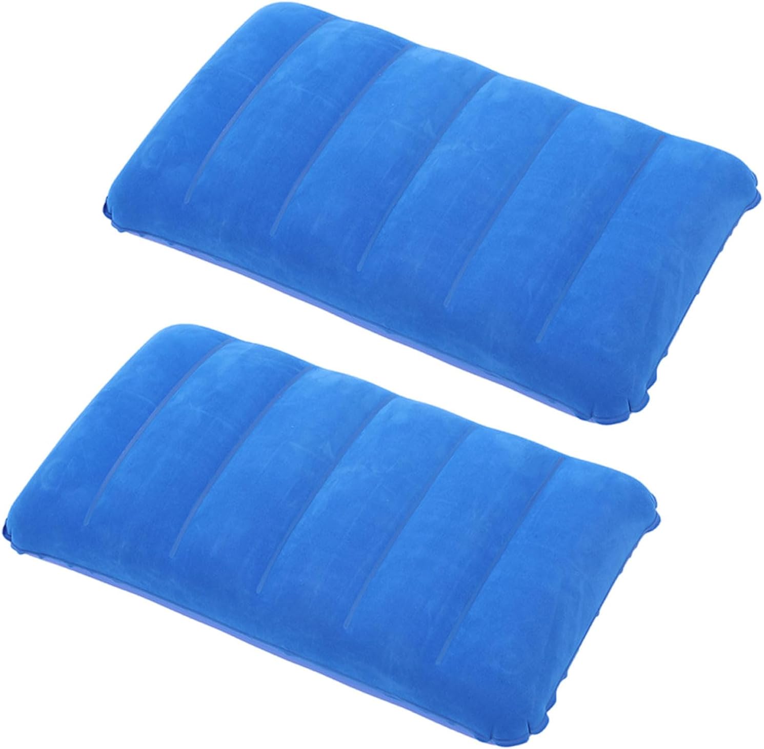 2 pièces Oreiller Gonflable，Oreiller Gonflable pour Le Camping，Oreiller de Camping，Oreiller Gonflable pour Les Voyages ou Le Camping，Idéal pour la Plage, Les Voyages en Voiture, en Train et en Avio
