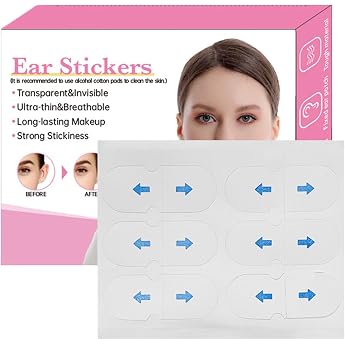 90 Pairs of Ear Correctors - Solves Problems with Large Ears Aesthetic Correctors for Protruding Ears - Invisible Ear Correctors Fix Your Ears Waterproof Ear Corrector Pens for Adults