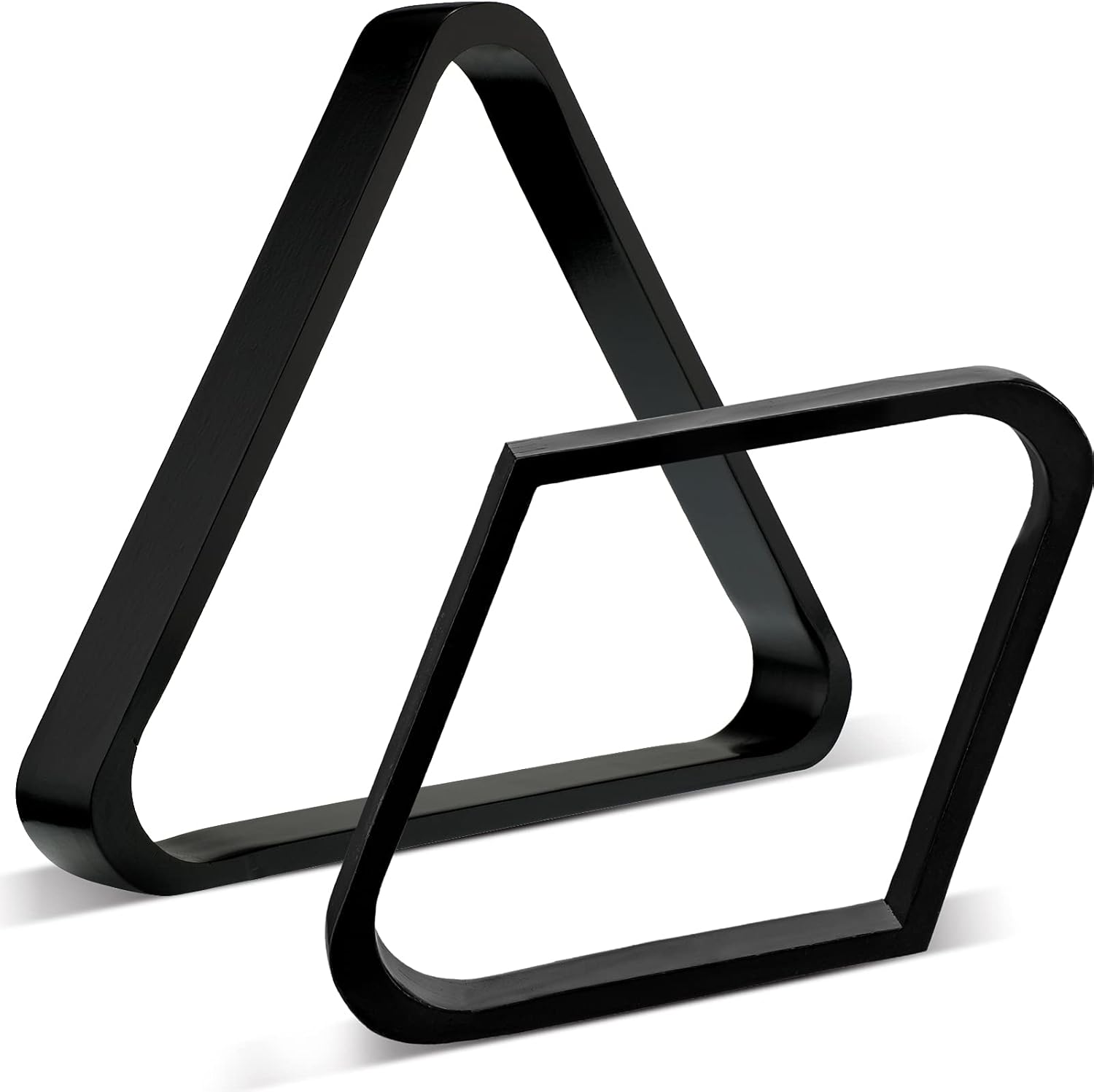 Skylety 2 Pieces Wooden Billiard Ball Rack Solid Wood 21/