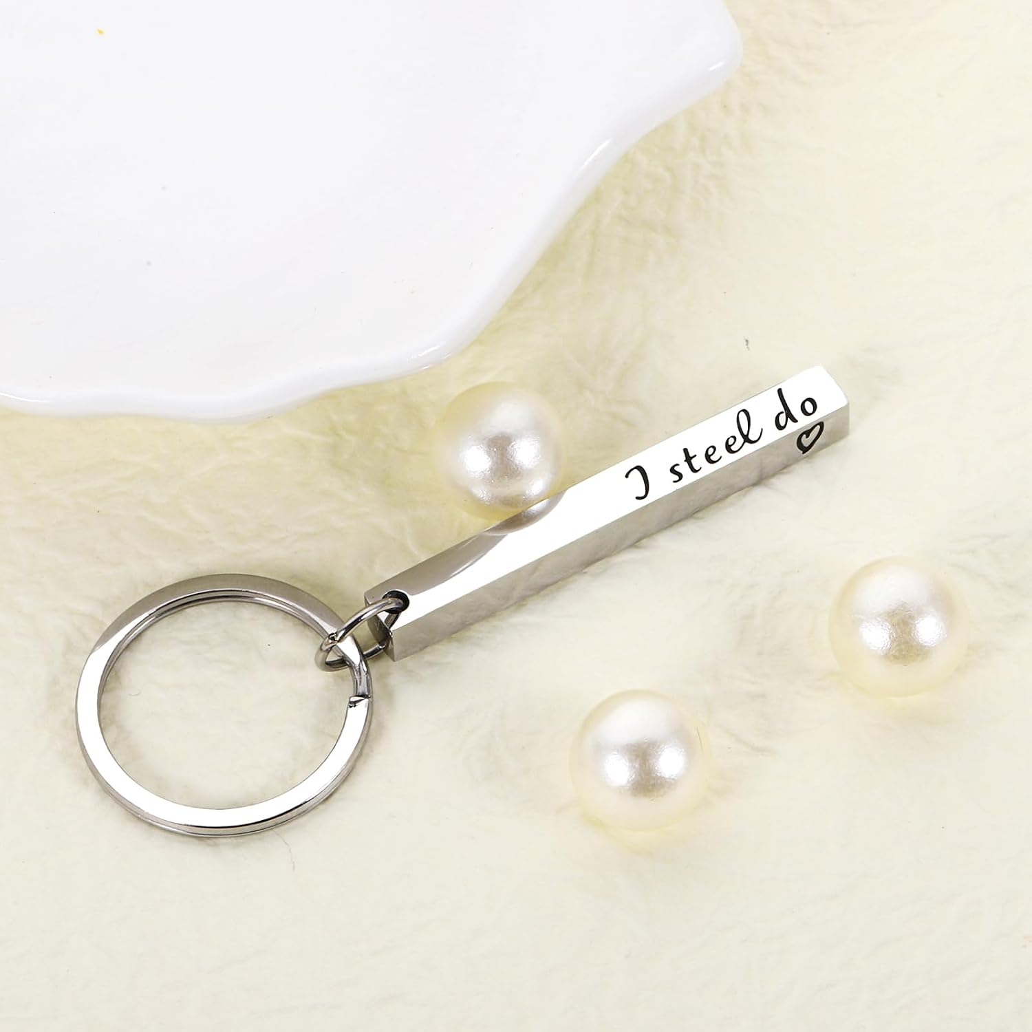 11th Anniversary Steel Gifts, Anniversary Giifts for Husband Wife, Couple Wedding Anniversary Giifts, 11 Year I Steel Do 11th Anniversary Cool Keychains, Anniversary Giifts for Him
