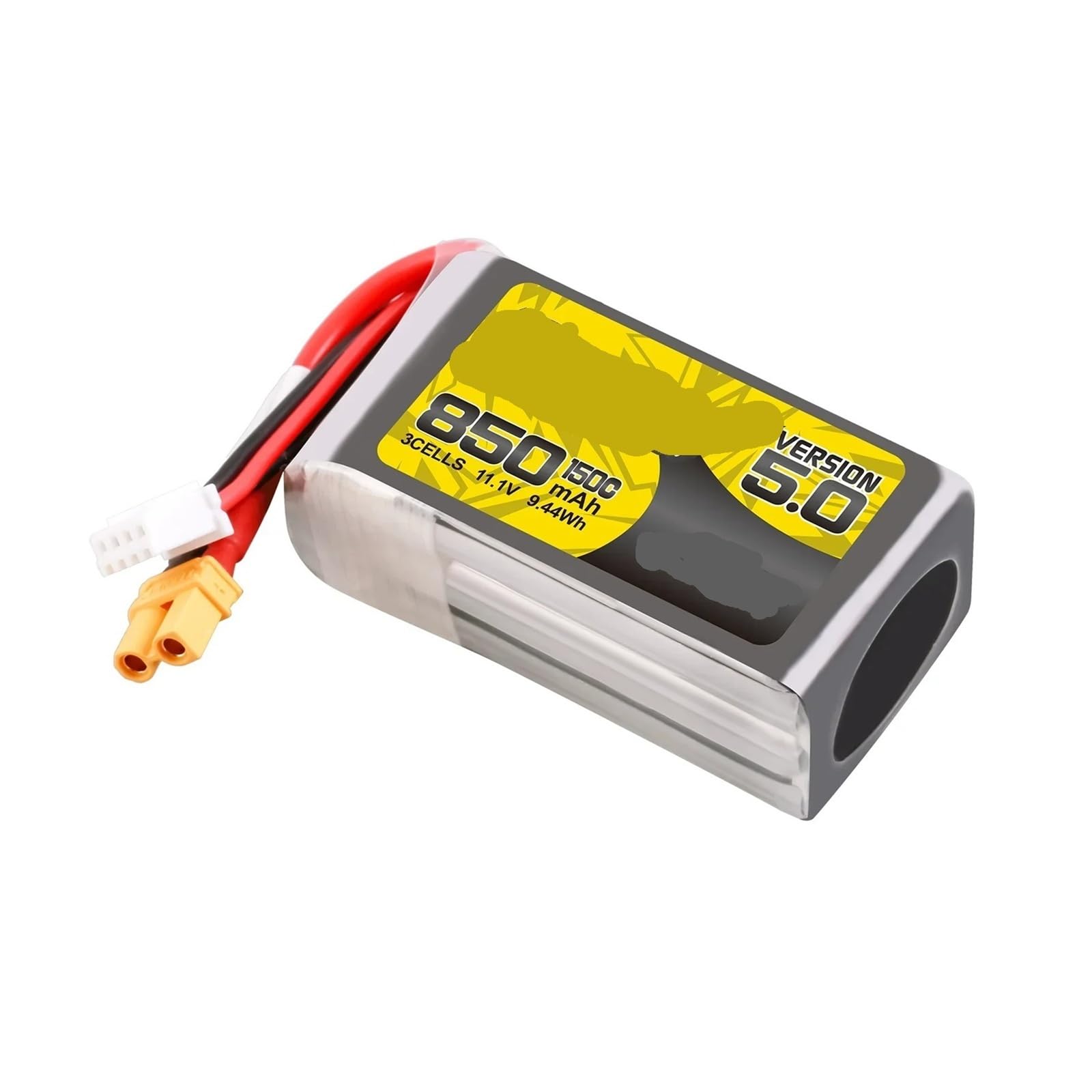 Quadricottero RC Drone Da Corsa FPV 3S/4S/6S XT30 XT60 | Batteria Lipo 5.0 V5 150C 850 1050 1200 1300 1550mAh(4S 850mAh XT30)